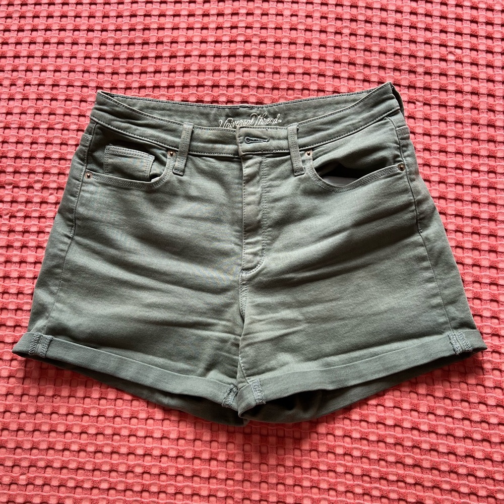 Universal Thread Green Jean Shorts